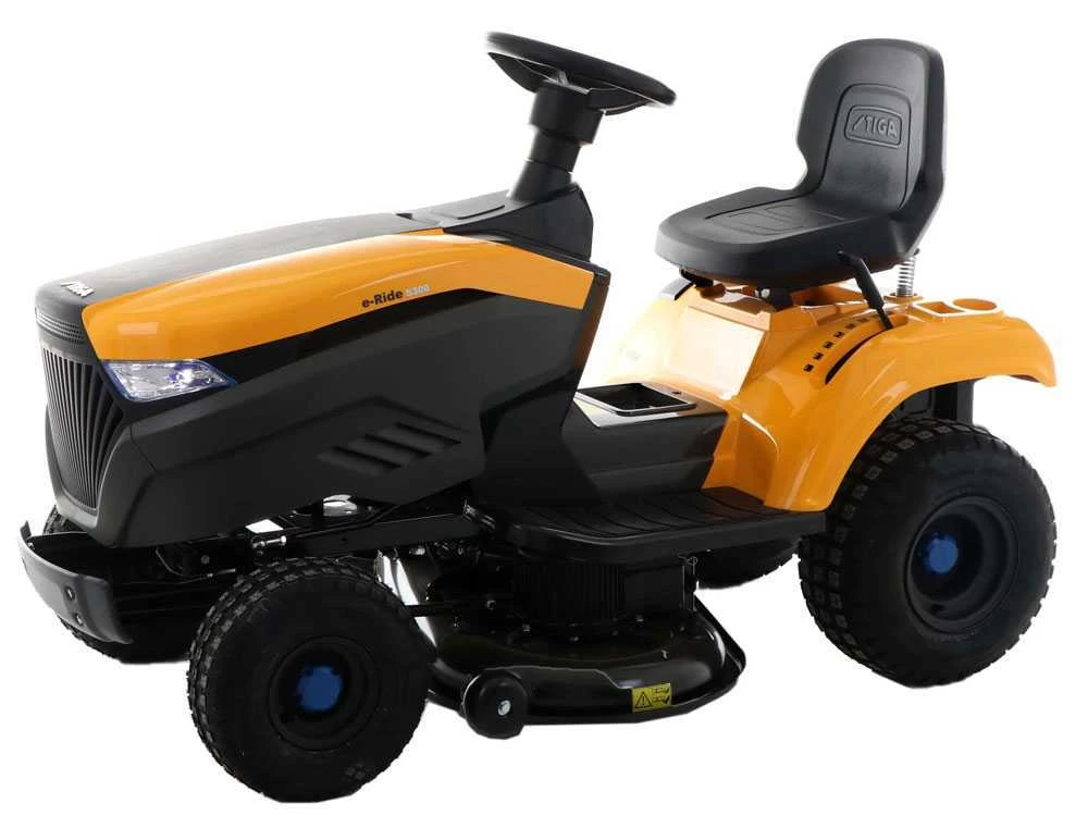 Tondeuse Autoportée à Batterie Stiga E-Ride S300 - Moteur électrique à Batterie 48V/30Ah 8 Tondeuse Autoportée à Batterie Stiga E-Ride S300 - Moteur électrique à Batterie 48V/30Ah – Image 8