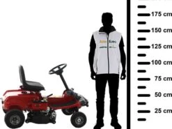 Tondeuse Autoportée à Batterie Weibang WB76E E-rider - Moteur électrique à Batterie 72V/18AH - Coupe De 76cm