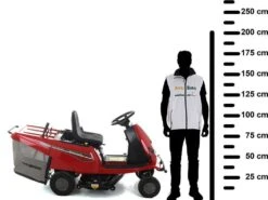 Tondeuse Autoportée à Batterie Weibang WB81EC-A E-rider - Moteur électrique à Batterie 72V/18AH - Coupe 81cm - 2en1