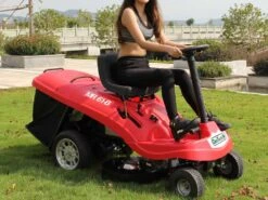 Tondeuse Autoportée GeoTech MR 61-B Mini Rider - Moteur De 196cm3 Avec Démarrage électrique