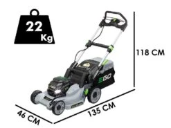 Tondeuse à Batterie EGO LM1701E - 56V 2.5Ah - Ø De Coupe De 42 Cm