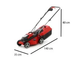 Tondeuse à Batterie Einhell GC-EM 18/30 Li - 18V - 3Ah - Largeur De Coupe 30 Cm -Entretien Du Jardin tondeuse batterie einhell gc em 18 30 li 18v 3ah largeur de coupe 30 cm tondeuse batterie au lithium einhell gc em 18 30 li 16139 0 1554393756 Misure lungo