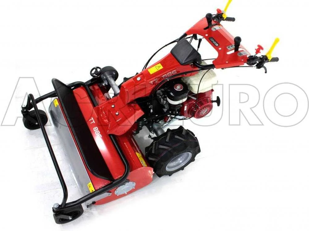 Tondeuse Débroussailleuse à Fléaux Autotractée GINKO-MGM TT 886, GX390 - HAUT DE GAMME 13 Tondeuse Débroussailleuse à Fléaux Autotractée GINKO-MGM TT 886, GX390 - HAUT DE GAMME – Image 13