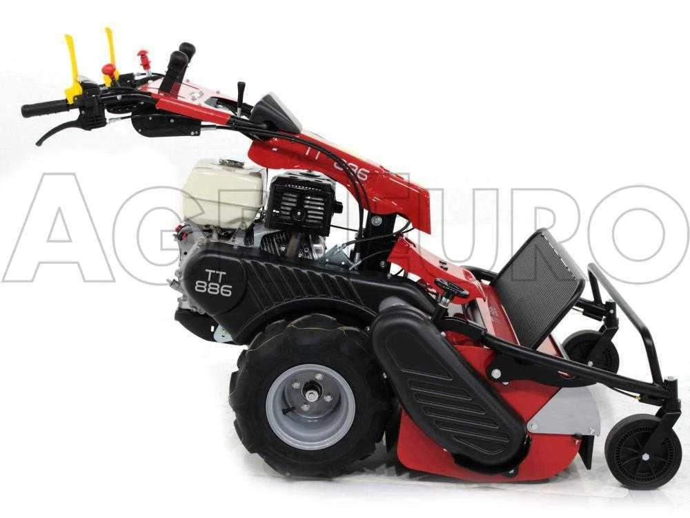 Tondeuse Débroussailleuse à Fléaux Autotractée GINKO-MGM TT 886, GX390 - HAUT DE GAMME 12 Tondeuse Débroussailleuse à Fléaux Autotractée GINKO-MGM TT 886, GX390 - HAUT DE GAMME – Image 12