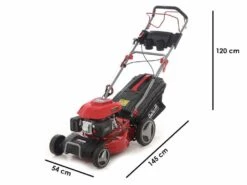 Tondeuse à Gazon Autotractée Thermique GeoTech S46-175 BMSGW Avec Moteur De 173cc - 4en1