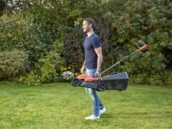 Tondeuse à Gazon électrique Black & Decker BEMW451BH-QS - Lame 32 Cm Avec Puissance Max 1200 Watts