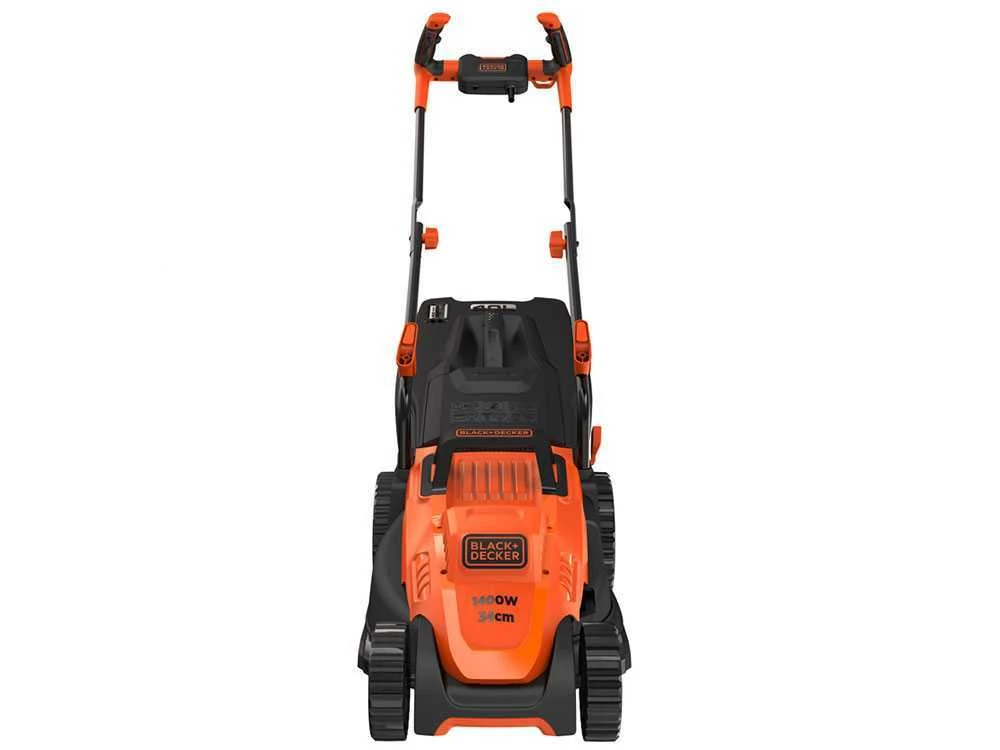 Tondeuse à Gazon électrique Black & Decker BEMW461BH-QS - Largeur De Lame 34 Cm Puissance 1400 Watts 7 Tondeuse à Gazon électrique Black & Decker BEMW461BH-QS - Largeur De Lame 34 Cm Puissance 1400 Watts – Image 7