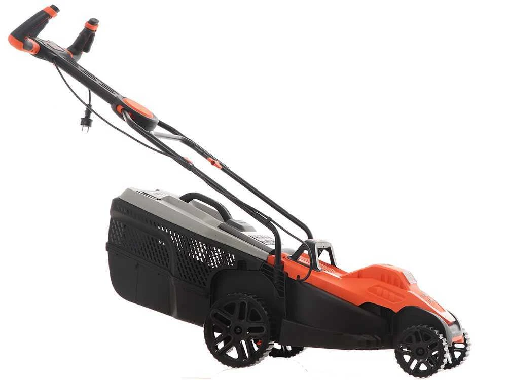 Tondeuse à Gazon électrique Black & Decker BEMW461ES-QS - Largeur De Lame 34 Cm Puissance Max 1400W 9 Tondeuse à Gazon électrique Black & Decker BEMW461ES-QS - Largeur De Lame 34 Cm Puissance Max 1400W – Image 9