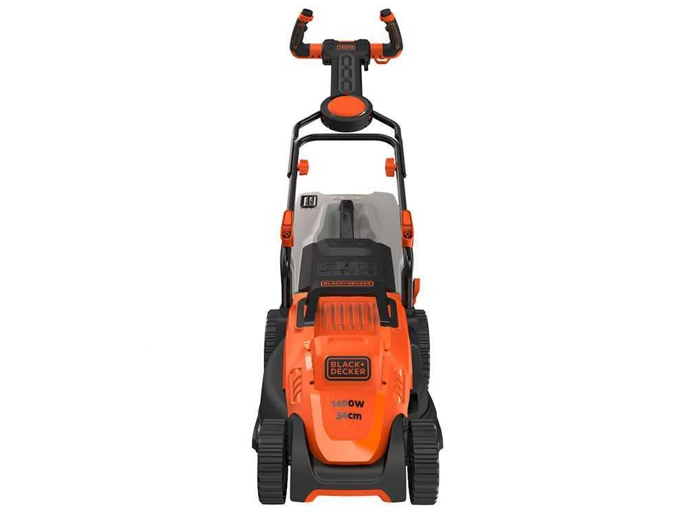 Tondeuse à Gazon électrique Black & Decker BEMW461ES-QS - Largeur De Lame 34 Cm Puissance Max 1400W 4 Tondeuse à Gazon électrique Black & Decker BEMW461ES-QS - Largeur De Lame 34 Cm Puissance Max 1400W – Image 4