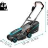 Tondeuse à Gazon électrique Gardena PowerMax 37/1800