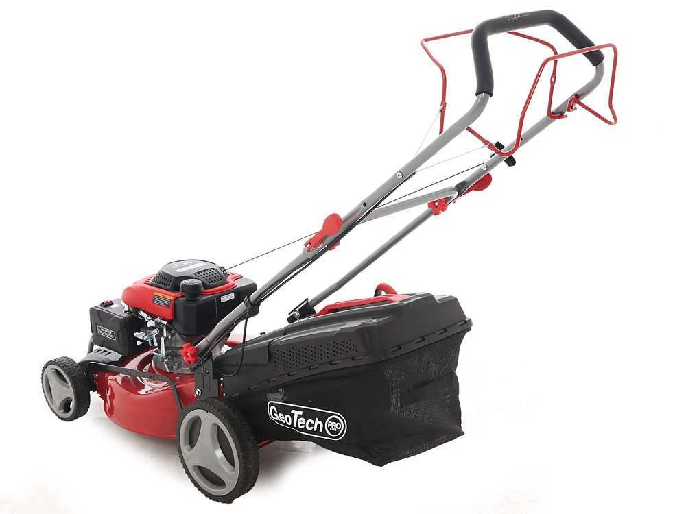 Tondeuse à Gazon Thermique GeoTech Pro S46-140BG - Autotractée 2en1: Ramassage + éjection Arrière 7 Tondeuse à Gazon Thermique GeoTech Pro S46-140BG - Autotractée 2en1: Ramassage + éjection Arrière – Image 7