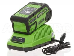 Tondeuse électrique à Batterie Greenworks G40LM35 40V - 35 Cm Tondeuse - Batterie 4A -Entretien Du Jardin tondeuse lectrique batterie greenworks g40lm35 40v 35 cm tondeuse batterie 4a batterie et alimentation 16149 29 1609249731 IMG 5feb33c3097ae