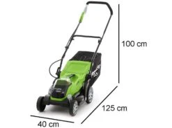 Tondeuse électrique à Batterie Greenworks G40LM35 40V - 35 Cm Tondeuse - Batterie 4A -Entretien Du Jardin tondeuse lectrique batterie greenworks g40lm35 40v 35 cm tondeuse batterie 4a tondeuse lectrique batterie greenworks g40lm35 16149 0 1554706833 IMG 0336