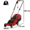 Tondeuse électrique à Gazon 1000W Einhell GC-EM 1032 - Lame De 32 Cm