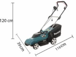 Tondeuse électrique à Gazon 1200W Makita ELM3320 - 2 En1 Bac + éjection Arrière - 33 Cm -Entretien Du Jardin tondeuse lectrique gazon 1200w makita elm3320 2 en1 bac jection arrire 33 cm tondeuse lectrique gazon makita elm3320 17279 0 1561564044 Misure largo