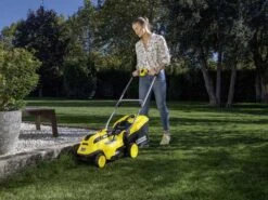 Karcher Tondeuse électrique à Gazon Kacher LMO 18-36 - Tondeuse Dotée De Bac De Ramassage -Entretien Du Jardin tondeuse lectrique gazon kacher lmo 18 36 tondeuse dote de bac de ramassage moteur lectrique batterie 24042 15 1592486408 IMG 5eeb6a083c1d1