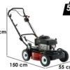 Tondeuse Mulching Marina Systems GRINDER 52 VKW - Avec Moteur Kawasaki FJ180V - Coupe 52cm - Double Lame Mulching