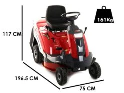 Tondeuse Rider Autoportée Castelgarden XF 135 HD - Moteur ST 350 352cc - Transmission Hydrostatique