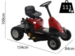 Tondeuse Rider MTD SMART Minirider 60 SDE - MTD ThorX 196cc - Démarrage électrique