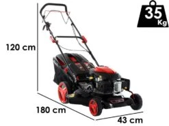 Tondeuse Thermique Tractée Blue Bird Sprint B51 T - 4 En 1 - Lame De 51 Cm