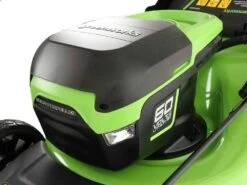 Tondeuse Tractée à Batterie Greenworks GD60LM46SP - 60V/4Ah - 4en1 -Entretien Du Jardin tondeuse tracte batterie greenworks gd60lm46sp 60v 4ah 4en1 moteur batterie 29164 8 1621257177 IMG 60a26bd906172