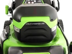 Tondeuse Tractée à Batterie Greenworks GD60LM46SP - 60V/4Ah - 4en1 -Entretien Du Jardin tondeuse tracte batterie greenworks gd60lm46sp 60v 4ah 4en1 moteur batterie 29164 8 1621257177 IMG 60a26bd9216bd