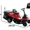 Tracteur Rider Tondeuse GeoTech-Pro GT-MR 76 Mini Rider - Moteur De 432cm3 Avec Démarrage électrique