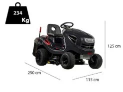 Tracteur Tondeuse AL-KO T18-103.2 HD Avec Moteur Briggs & Stratton De 500 Cm3