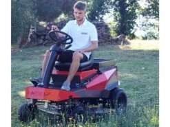 Tracteur Tondeuse électrique CaRINO - Moteur à Batterie 48V/200 Ah - Largeur De Coupe 95 Cm - Roues -Entretien Du Jardin tracteur tondeuse lectrique carino moteur batterie 48v 200 ah largeur de coupe 95 cm roues le plateau de coupe 34933 2 1654071122 IMG 62971f52259d9